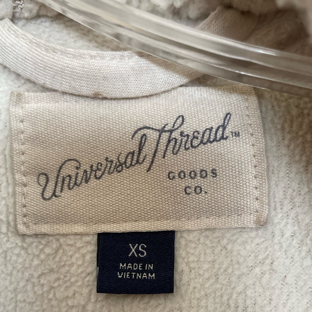 Universal Thread White Sherpa Jacket - Picture 4 of 4